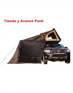 WILD PRO Braguscamp Tent and Roof Awning - Complete Pack